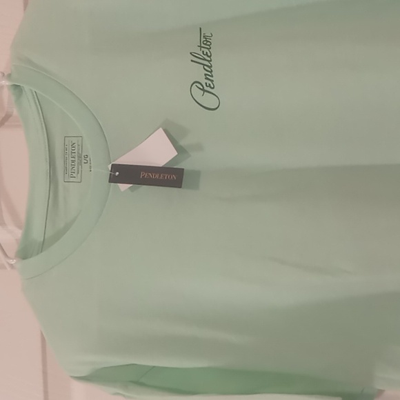 Pendleton green tee shirt  with YellowStone National Park graphics NWT - Picture 4 of 4